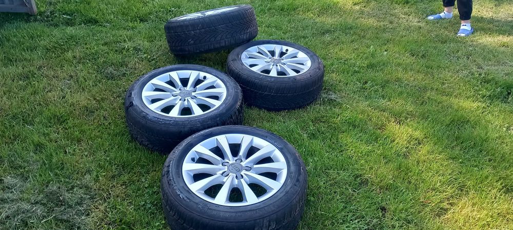 Koła 5X112 Audi Vw Seat Skoda zima+opony lato 225/50 R17
