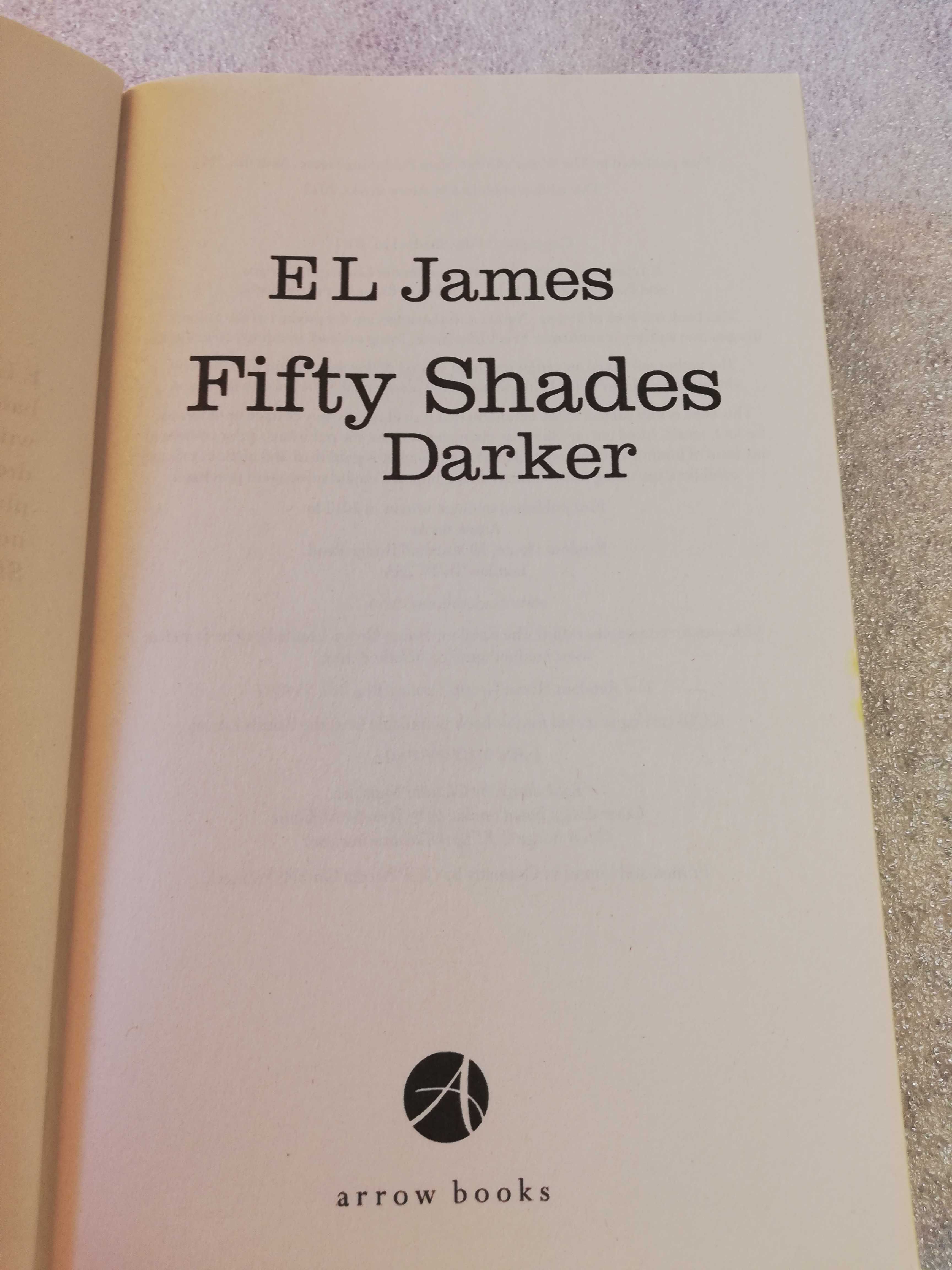 Fifty Shades of Grey + Fifty Shades Darker - El James - j. angielski