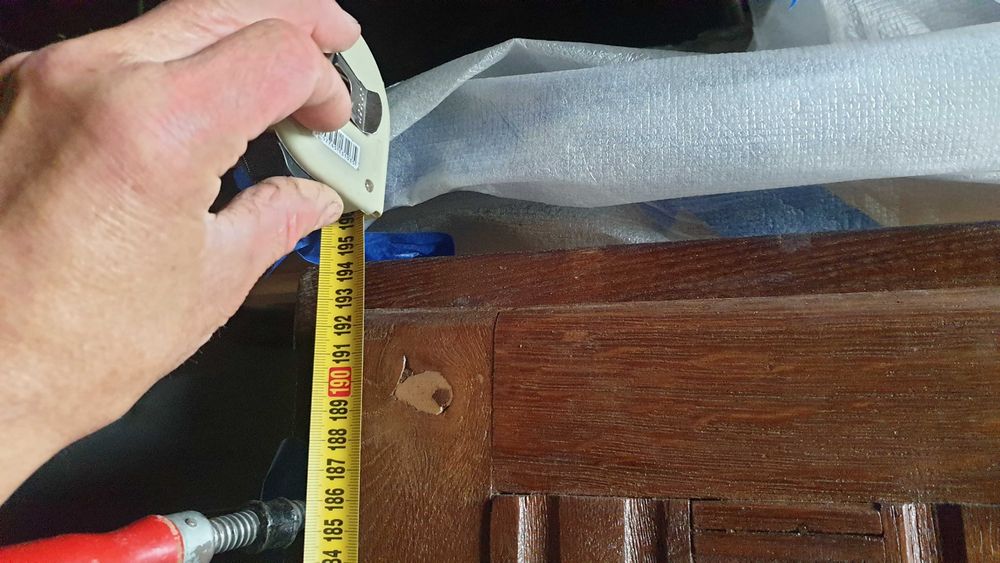 Drzwi zewnętrzne dębowe