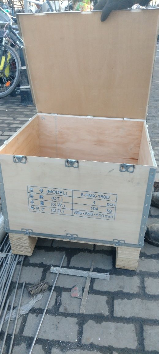 Skrzynia ze sklejki.Skrzynio Paleta..Skrzynie Drewniane z Pokrywą.