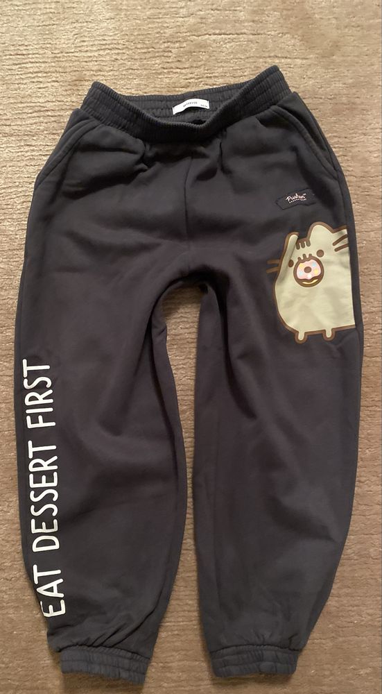 Pusheen spodnie szerokie dresowe oryginalne rozm.152
