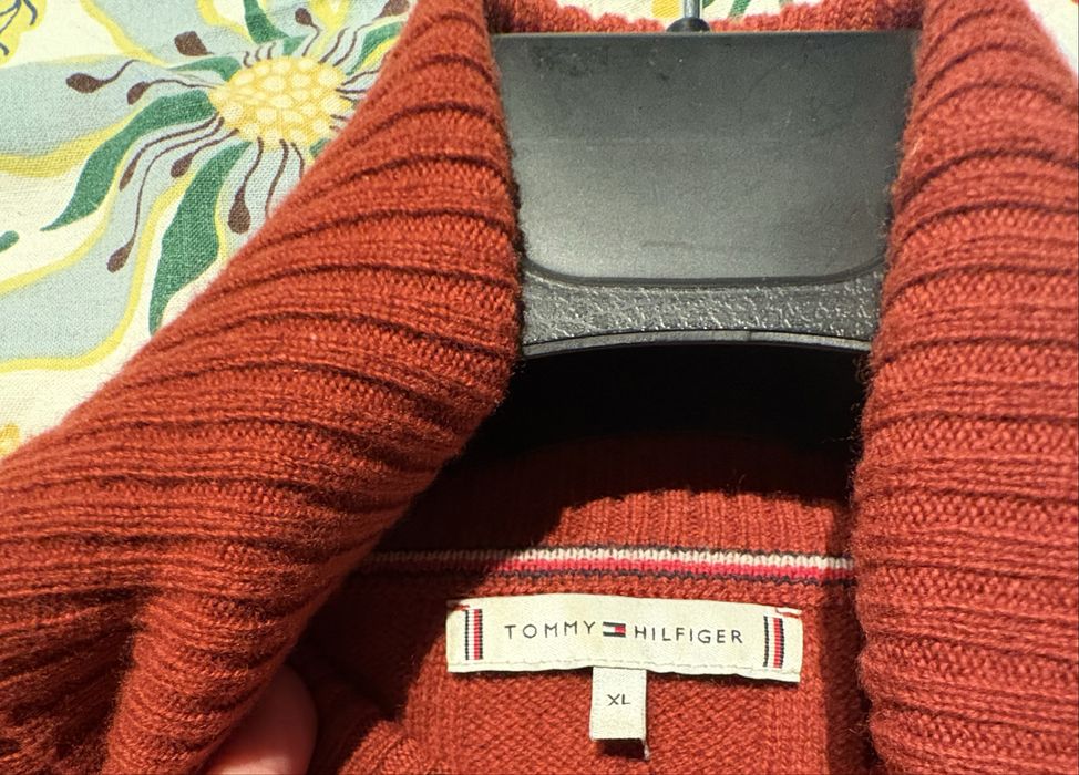 Tommy Hilfiger 100% wełna XL golf