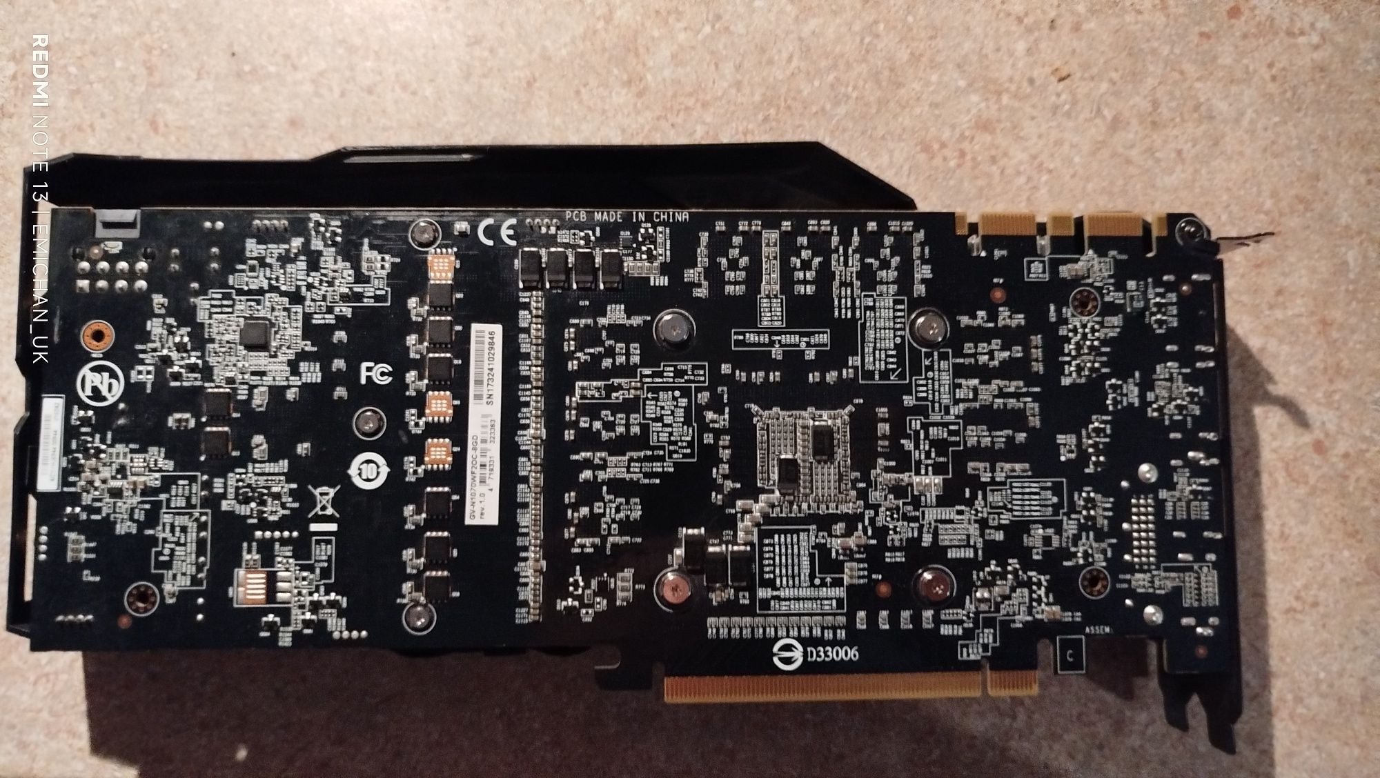 GeForce GTX 1070 8GB WindForce OC
