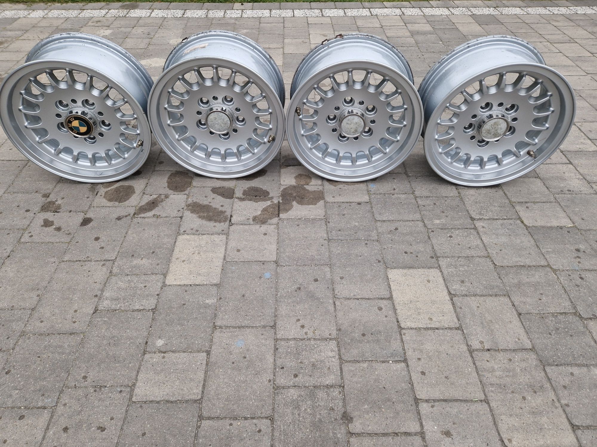 4x Felgi, koła 5x120  14" BMW e23, e24, e28 6,5J x 14 H2 ET22