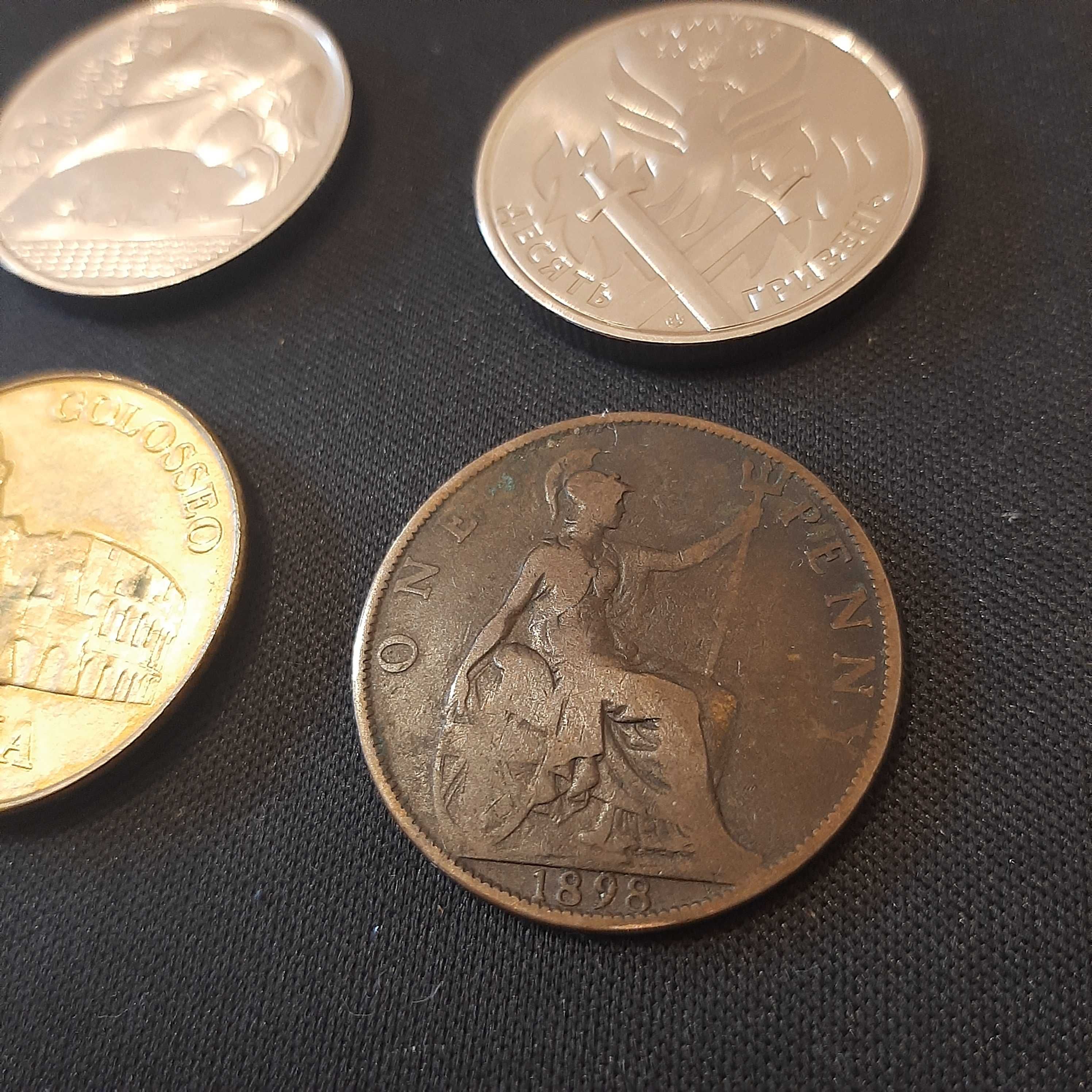 Монета 10 гривен  1898 год экслюзив коллекция антиквариат юбилейные