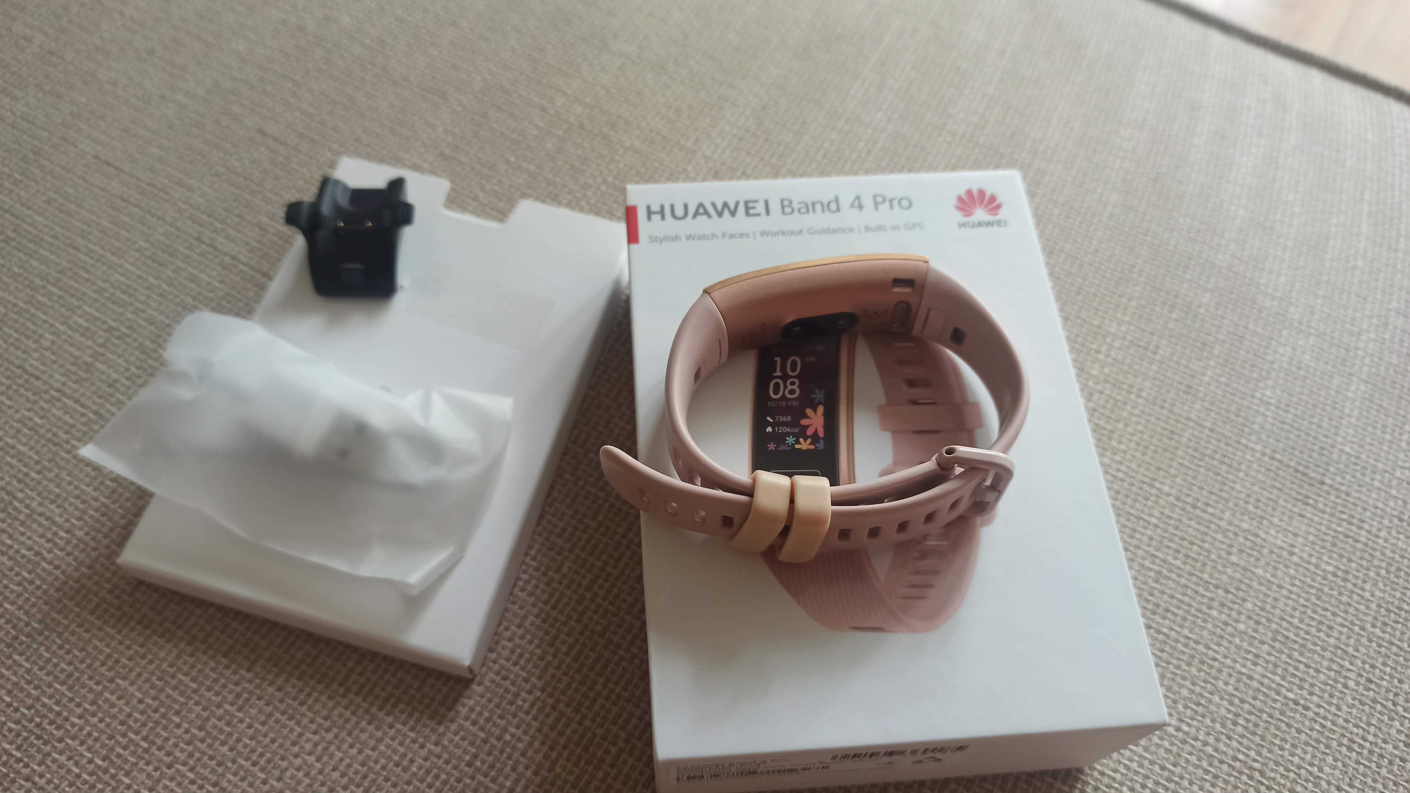 Opaska Huawei Band 4 Pro różowa