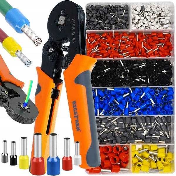 Обжимні щипці обжимний інструмент набор гільз крімпер кліщі для обжиму