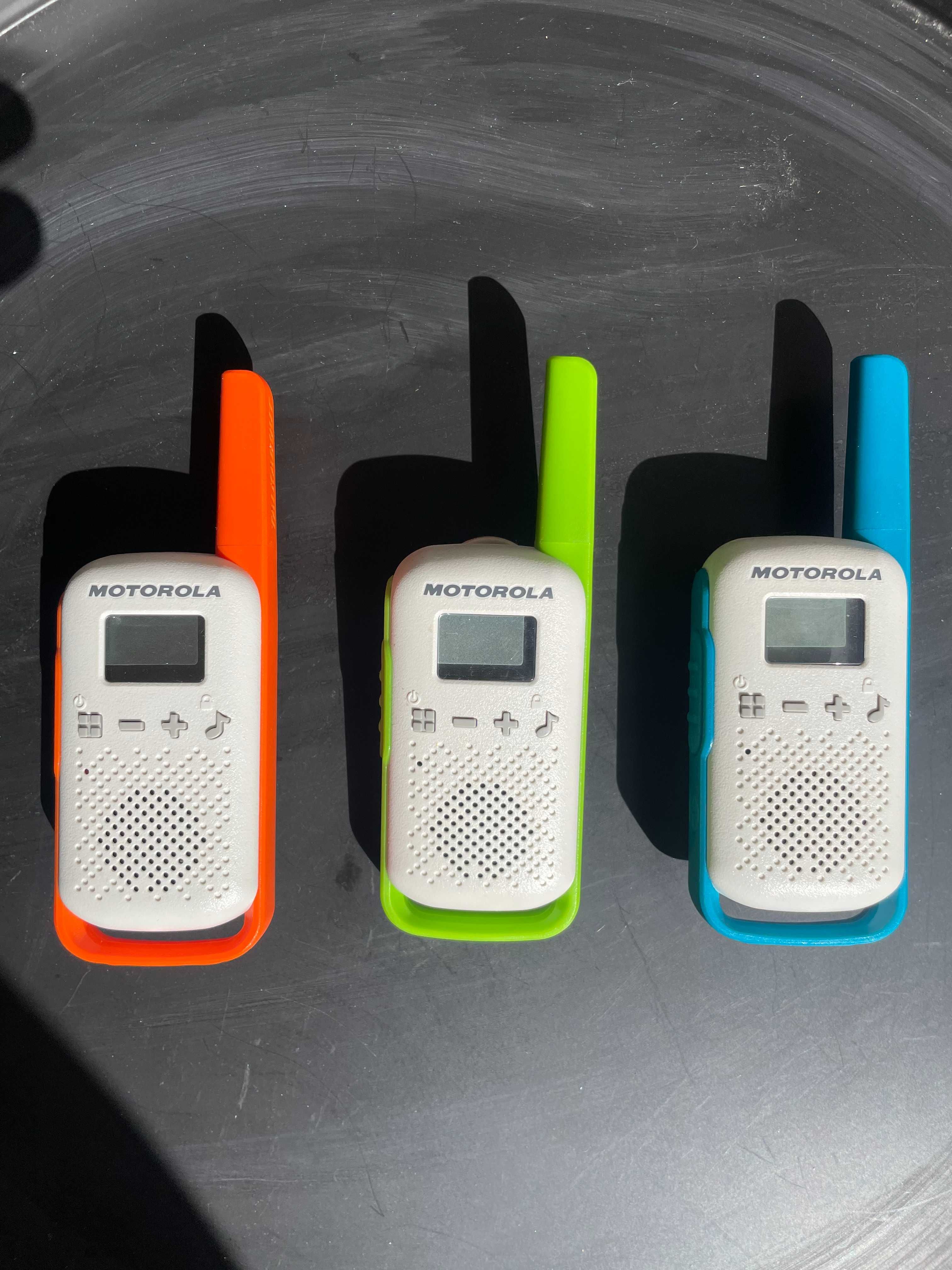 WALKIE-TALKIE MOTOROLA T42 Multicolor PACK 3X