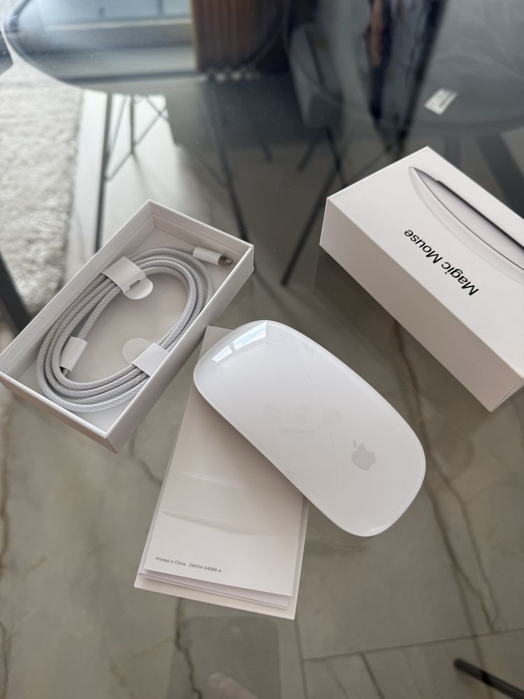 Apple Magic Mouse (USB‑C) Multi-Touch Surface White