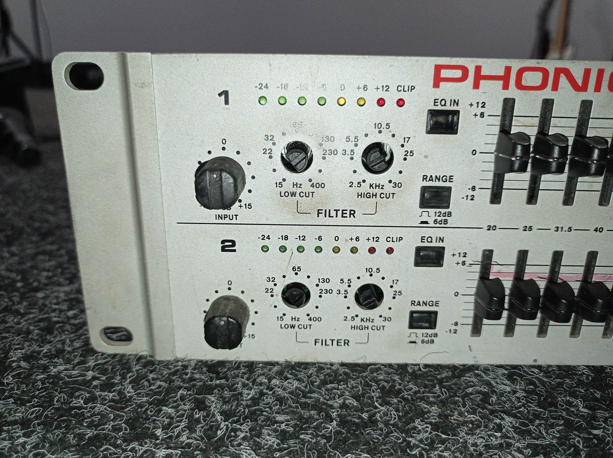 Phonic A6600 графический эквалайзер Б/У