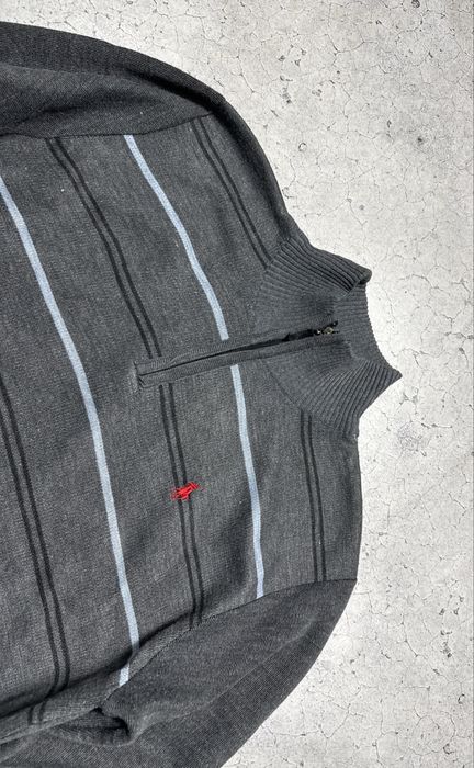 Мужская Кофта Свитер 1/4 Зип Polo Ralph Lauren Размер M-L Полосатая