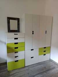 Meble Ikea STUVA dziecięce szafy szuflady i nadstawki