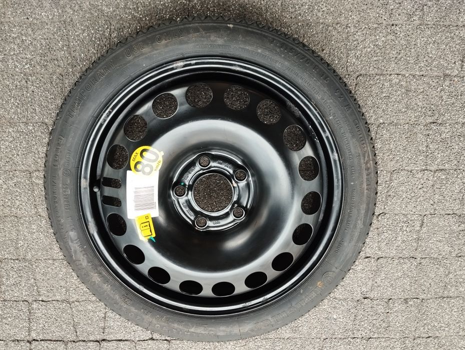 Koło dojazdowe Opel 16 5x110 4.0B ET41 T115/70R16 92M