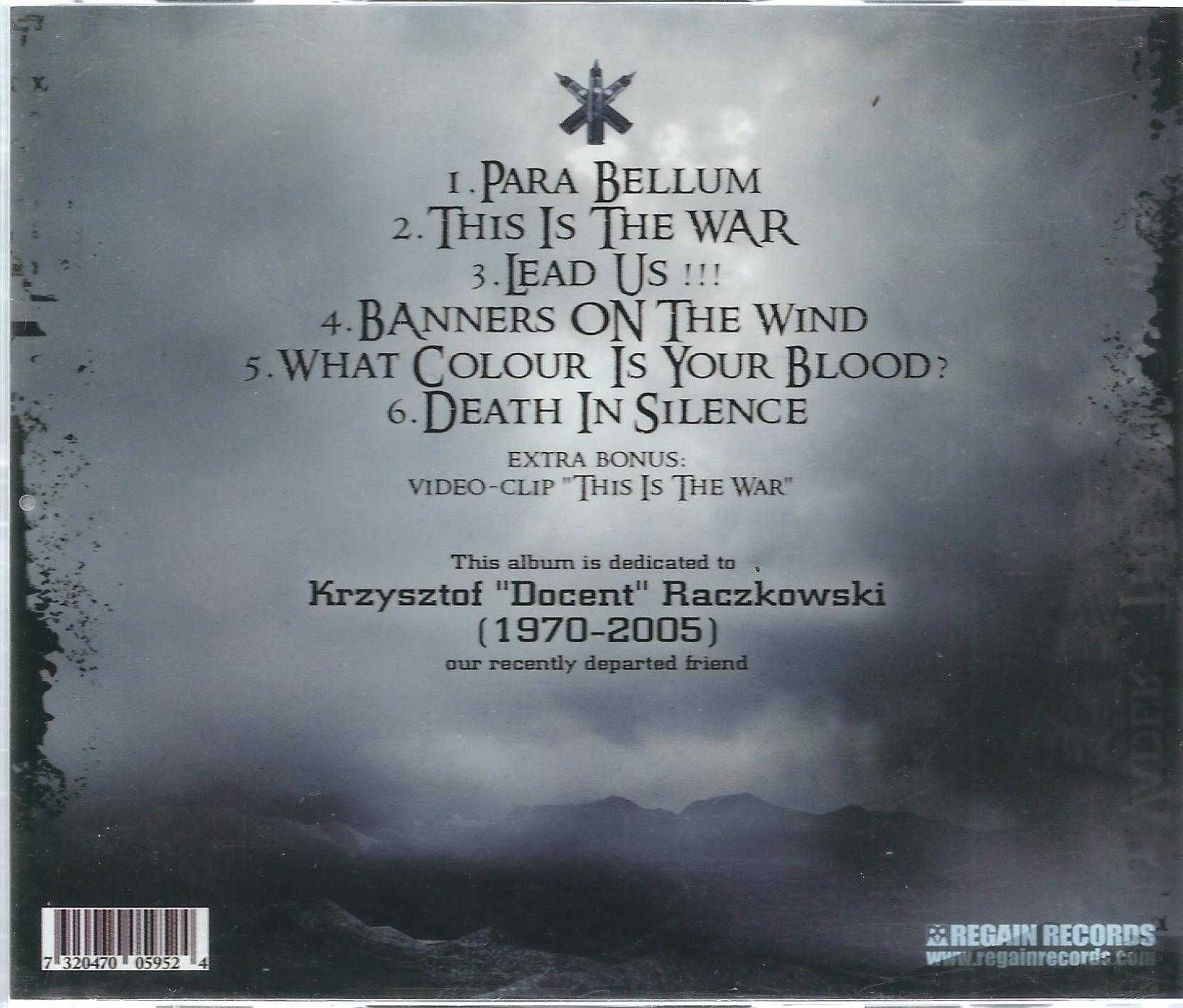CD Vader - The Art Of War (2005) (Regain Records)