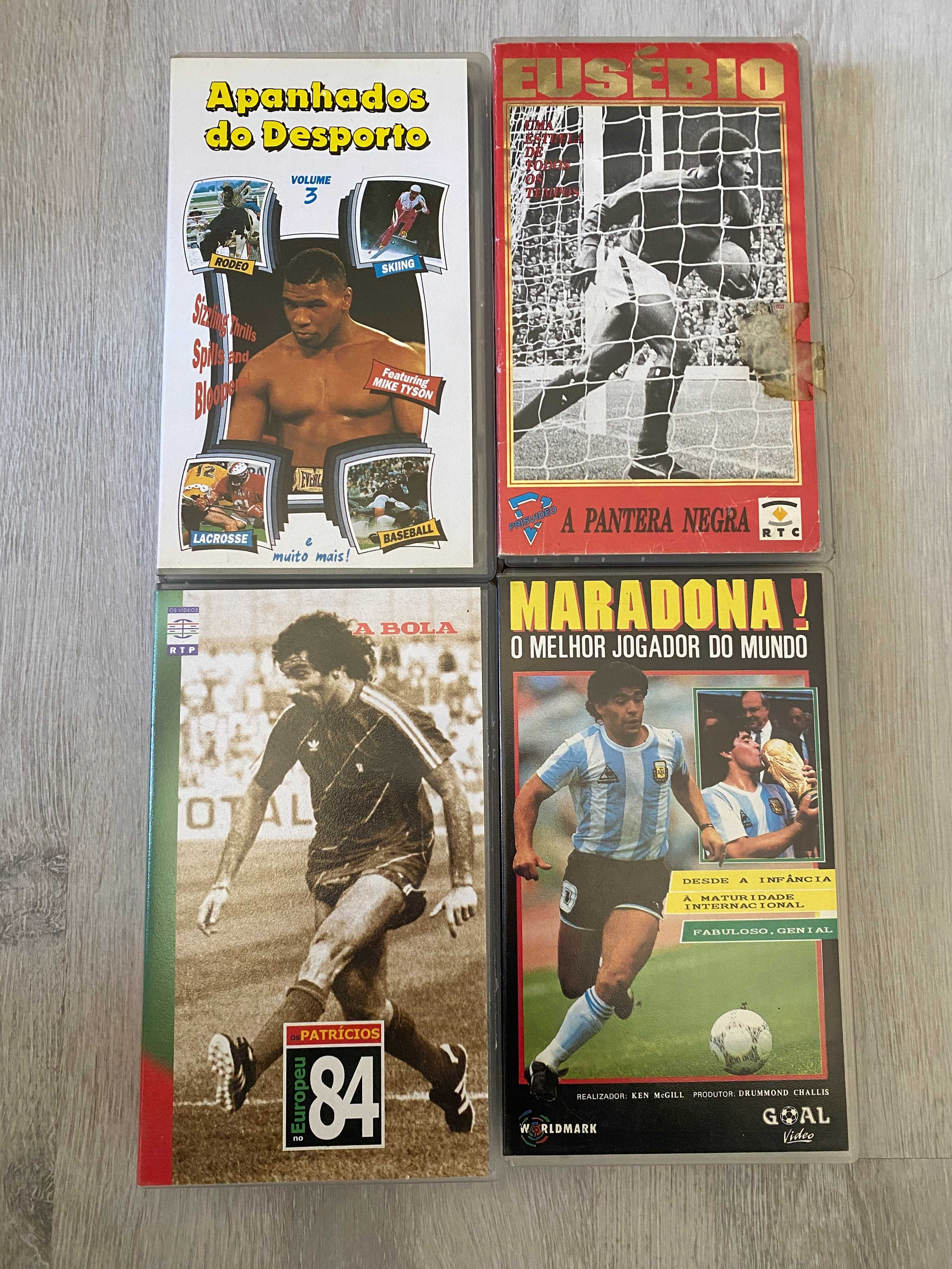 Lotes de VHS - Tema: Desporto