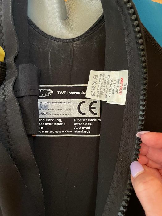 Гідрокостюм неопреновий 3 мм на 6 та 7-8 років