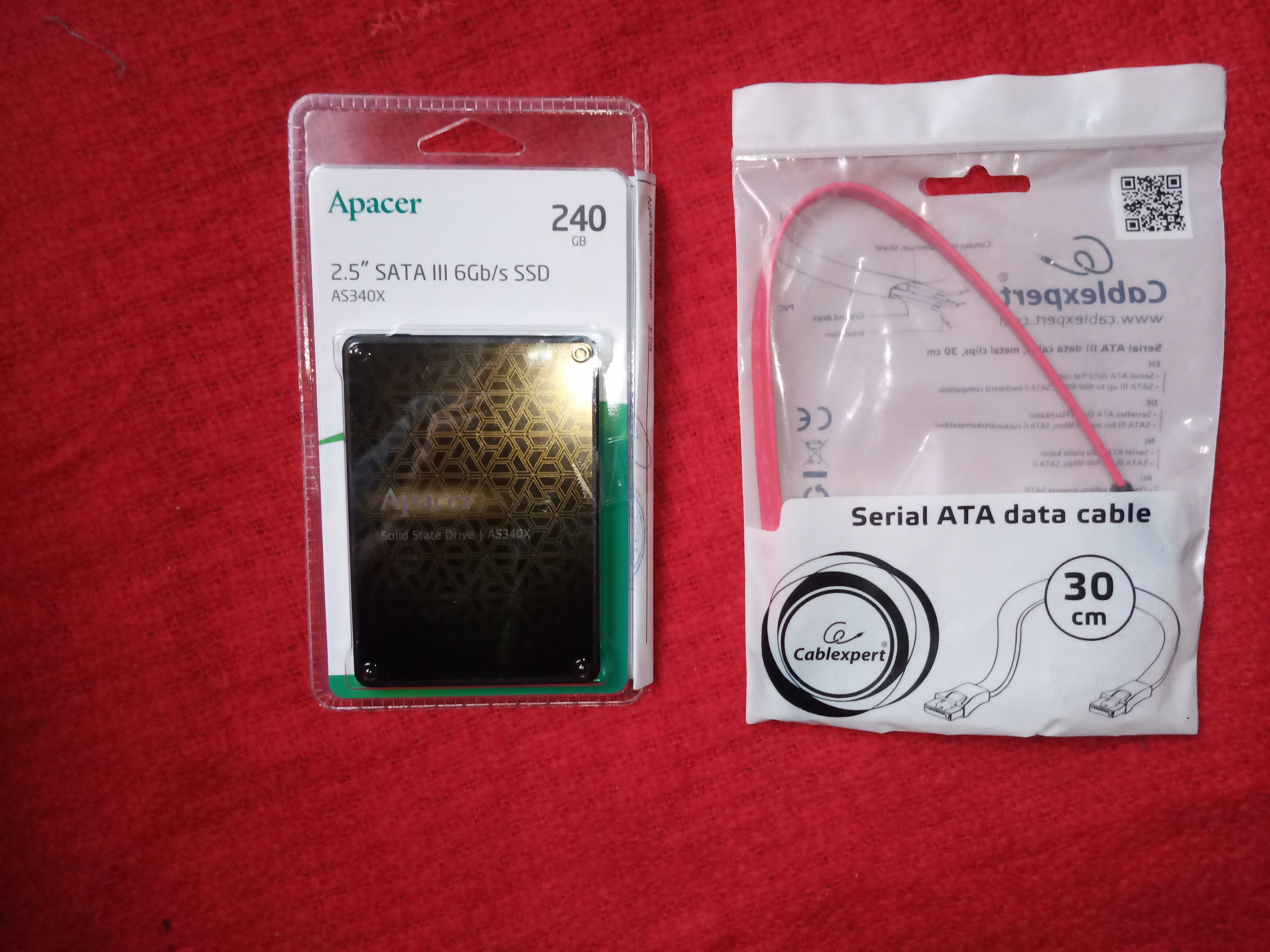 SSD Гарантия 3Г Чек apacer Kingston gb 240 128 512 Тб кабель Мегацентр