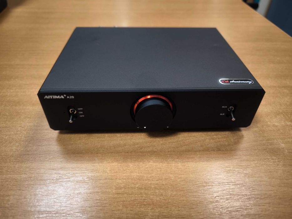 Wzmacniacz stereo AIYIMA A20 TPA3255 HiFi AMP 300Wx2 wejścia XLR/RCA