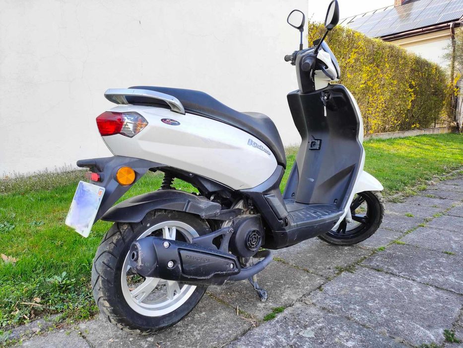 2021R Skuter Peugeot Kisbee 50 2T 100%Sprawny Niski Przebieg TRANSPORT