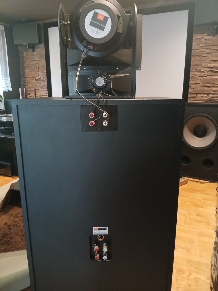 Kolumny JBL 4670D, po tunningu