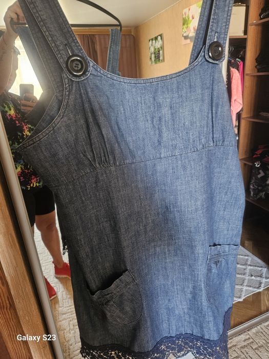 Котоновий сарафан.