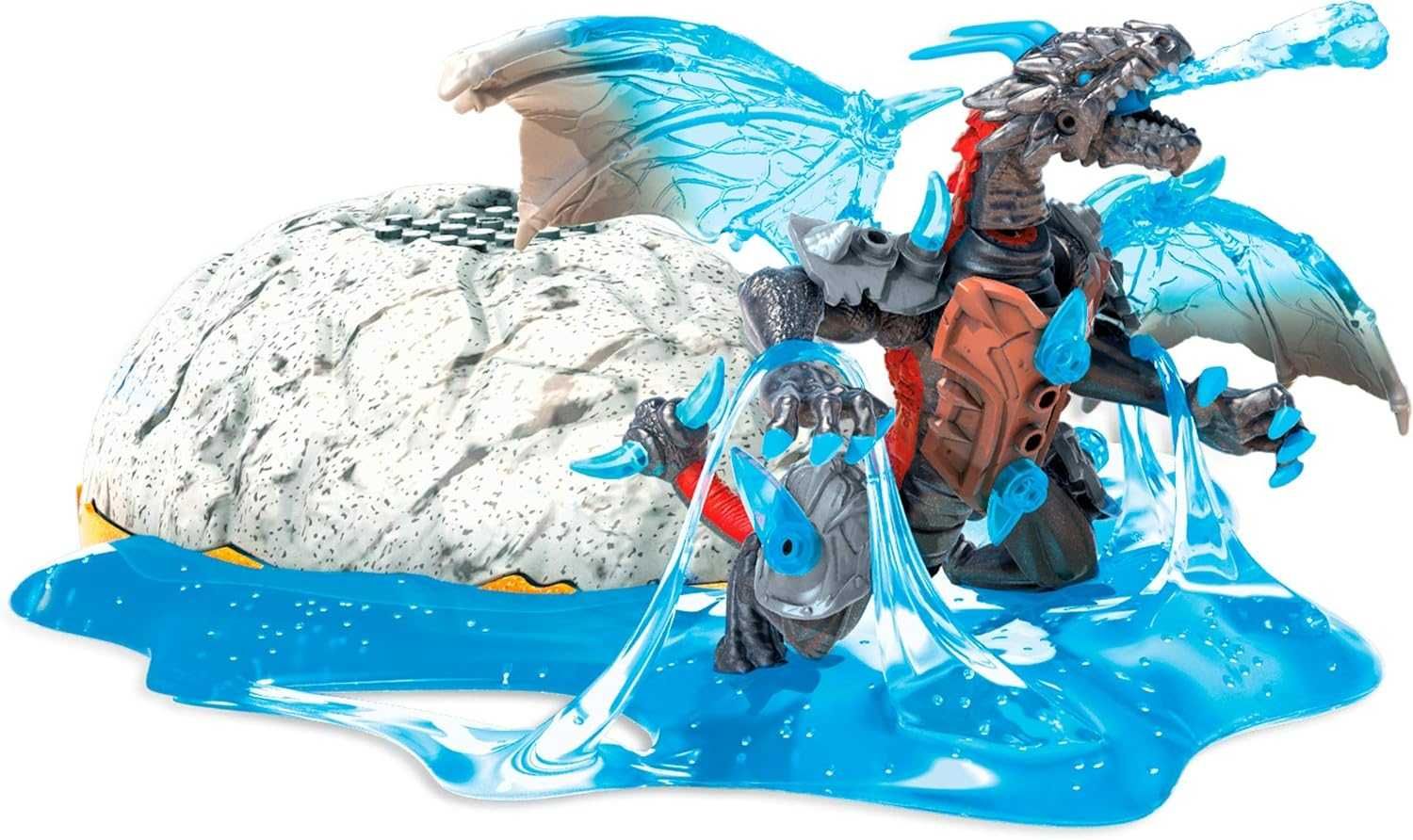 Большое яйцо сюрприз Дракон конструктор Mega Construx Breakout Beasts