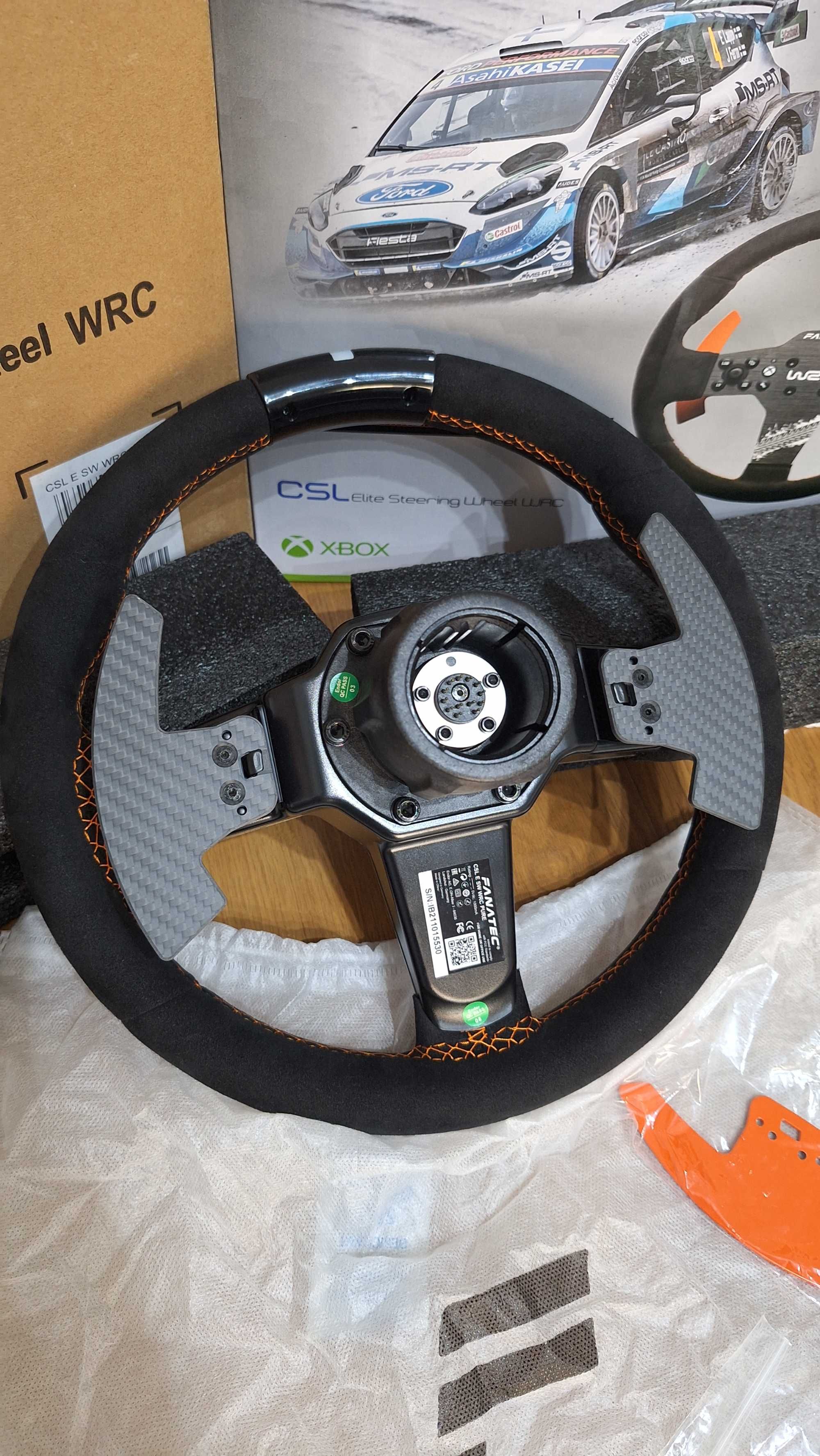 Fanatec CSL DD 8NM + CSL Elite St. Wheel WRC + ClubSport Pedals V3