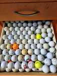 Bolas de golf recuperadas