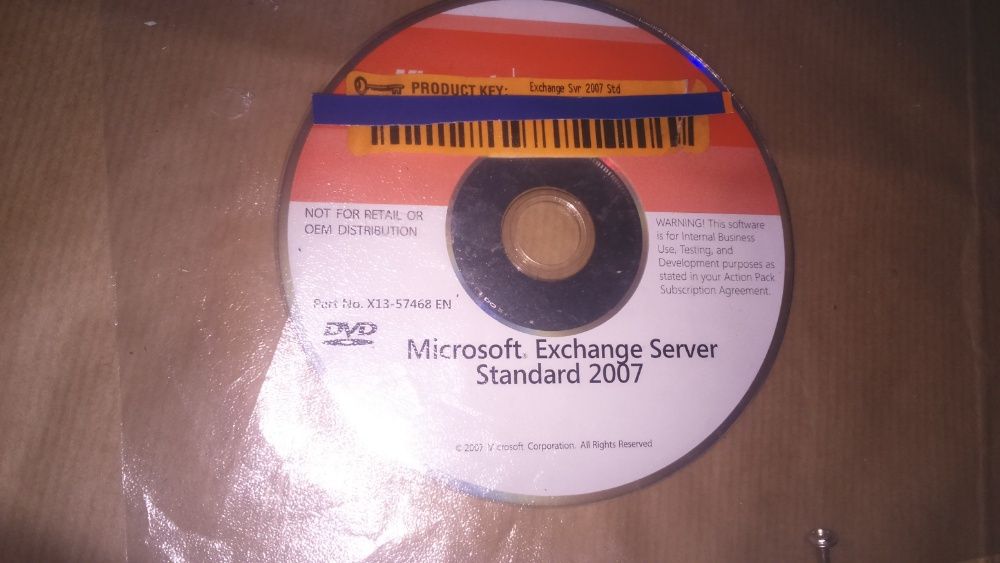 Program Microsoft exchange Server Standart 2007