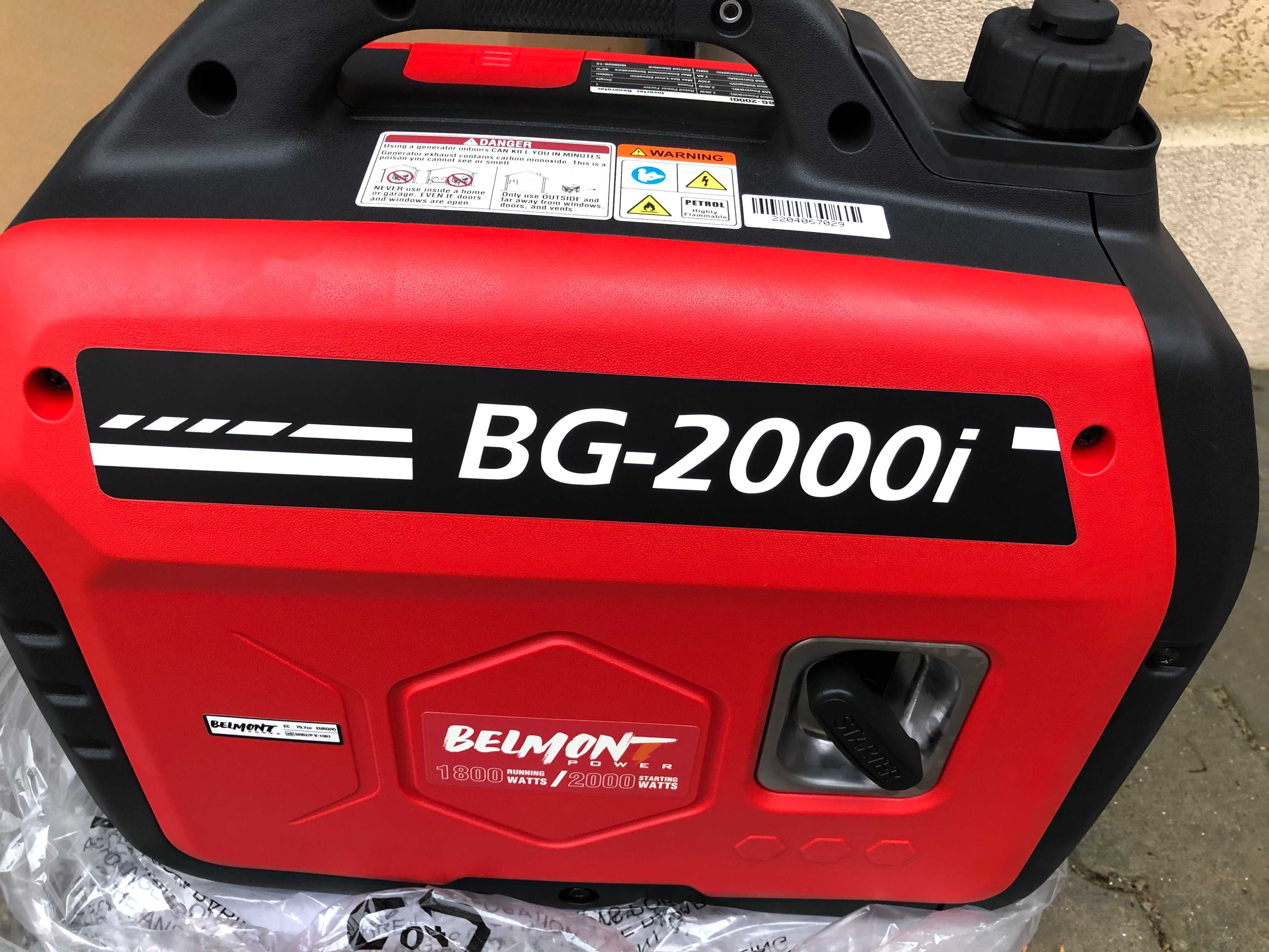 Генератор инверторный бензиновый 2 кВт BELMONT BG-2000i -  Евро 5