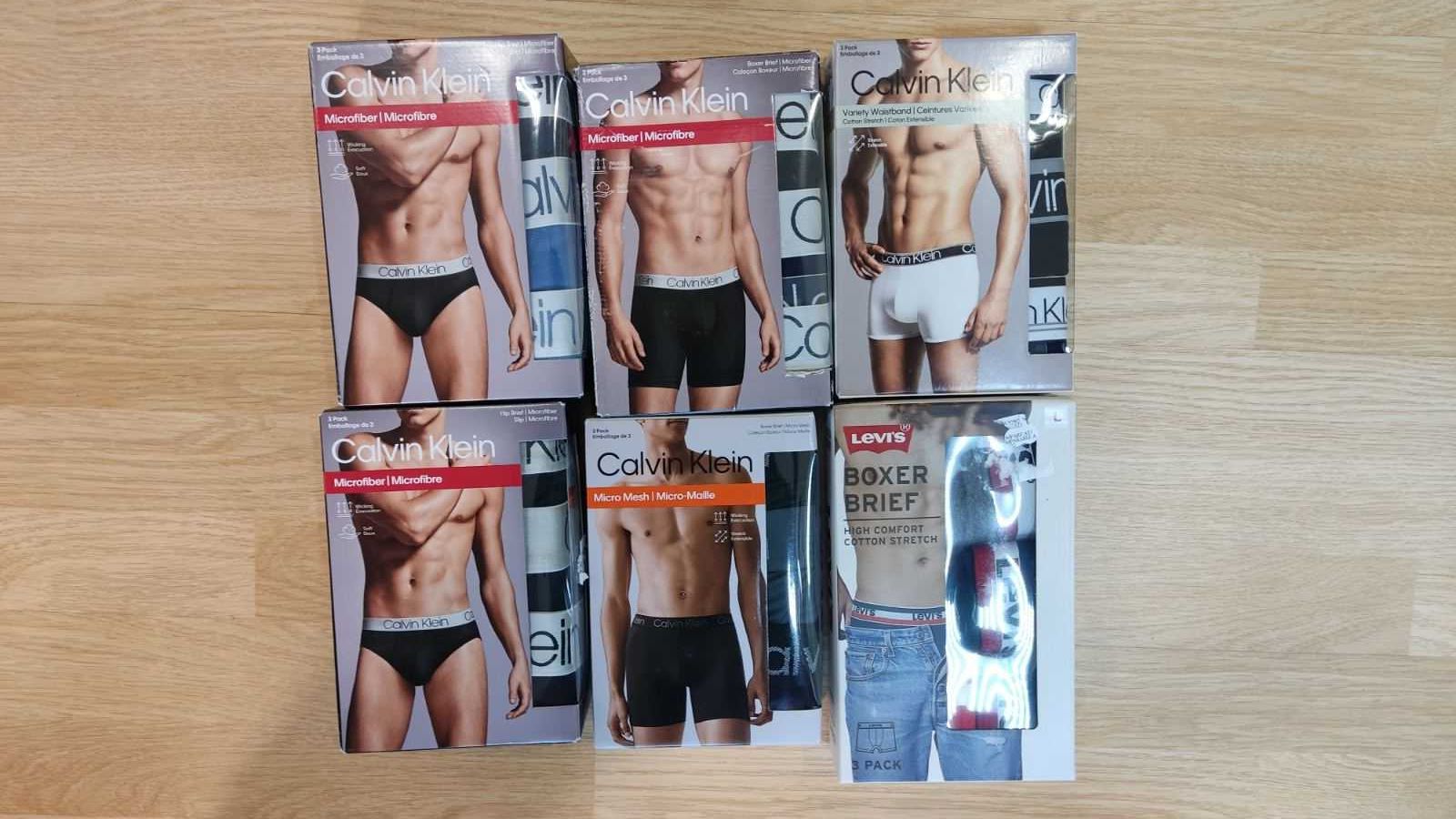 Продам ком-ти якісних трусів - Calvin Klein i Levis- по 3шт.Оригінал .