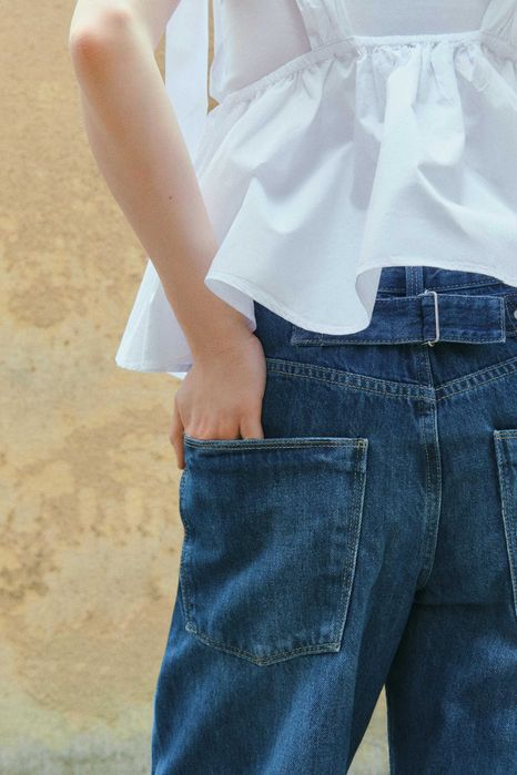 Вільні джинси Baggy Straight від Zara, 36, 38, 40, 42, 44р, оригінал