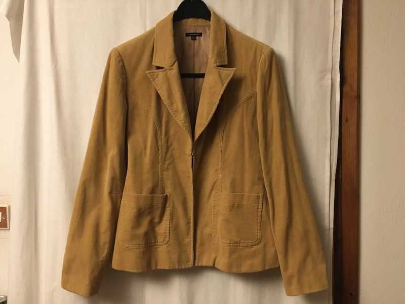 Żakiet marynarka ze sztruksu Vero Moda w kolorze beżowym roz. L 40