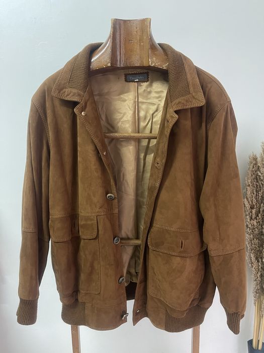 Blusao de camurca excelente estado casa das peles