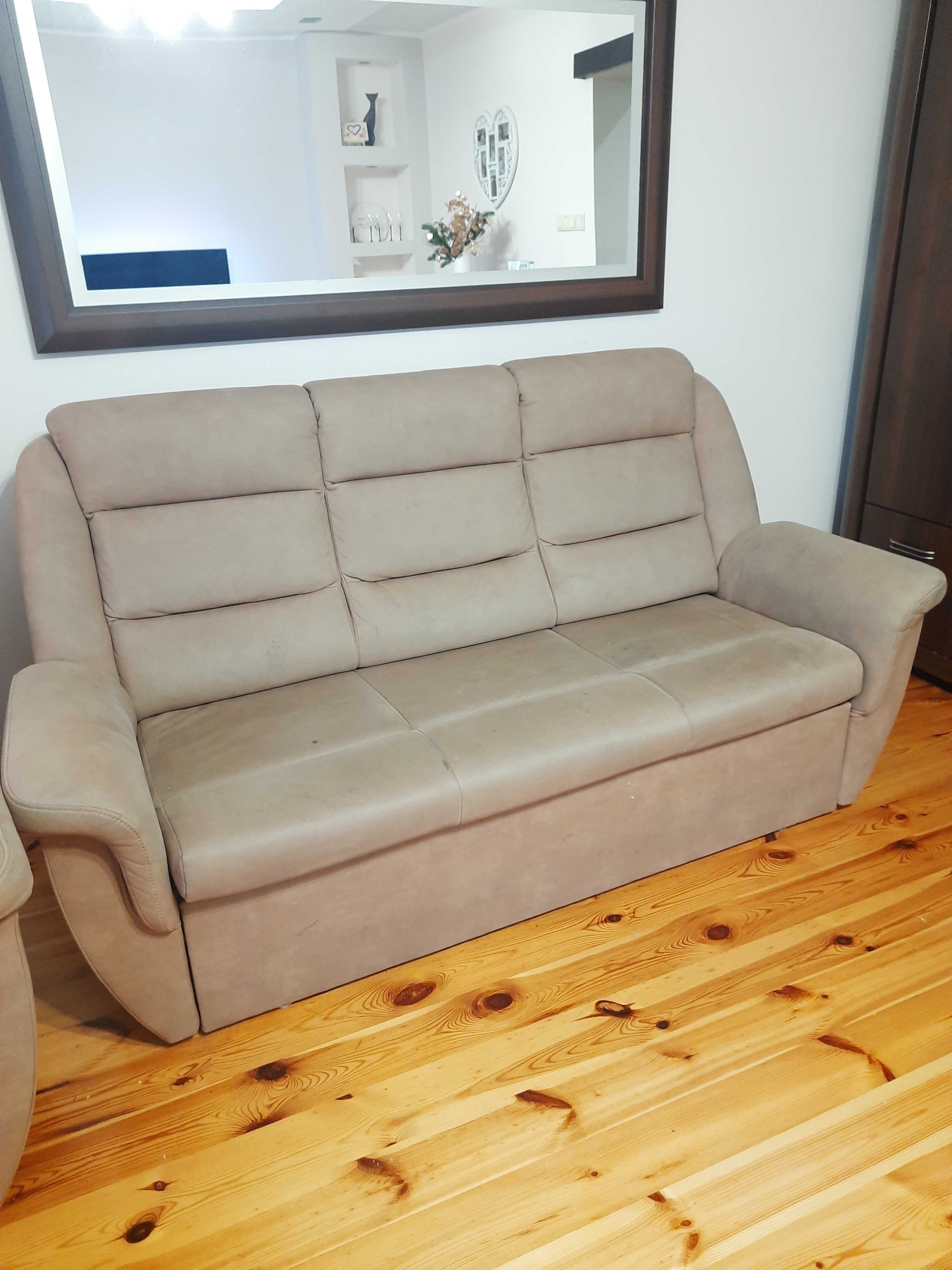 Sofa rozkładana . Fotel gratis