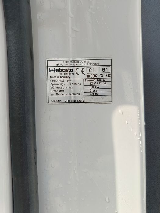 VW Caravelle T5 lift long dewasto zasilanie zewnętrzne defa