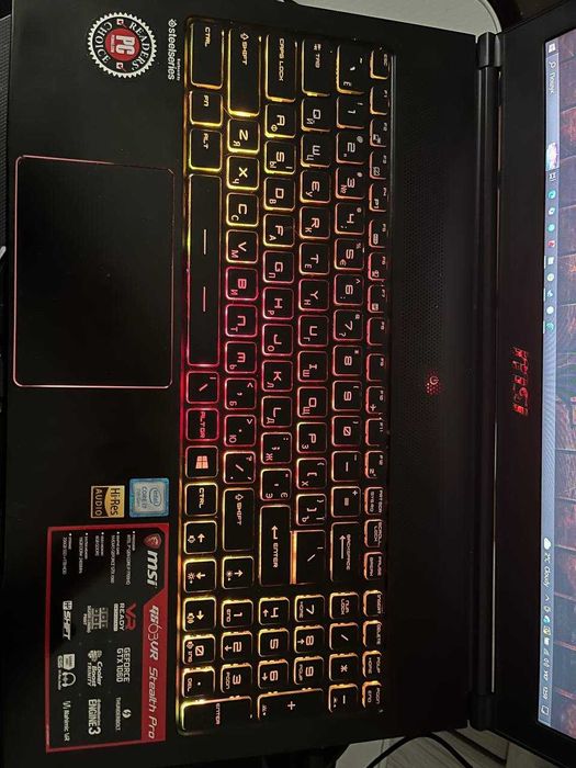 msi GS63VR Stealth Pro/ Intel i7700 ОПЗ-16/GTX1060 6gb