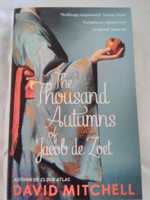 Livro "Thousand Autumns of Jacob de Zoet" David Mitchell (em INGLÊS)