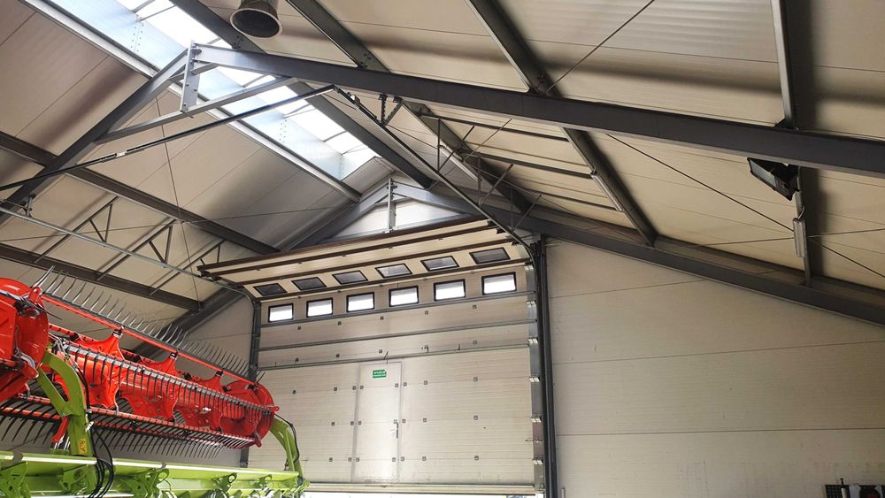 Hala stalowa 18x30x5 konstrukcja wiata magazyn zbożowy