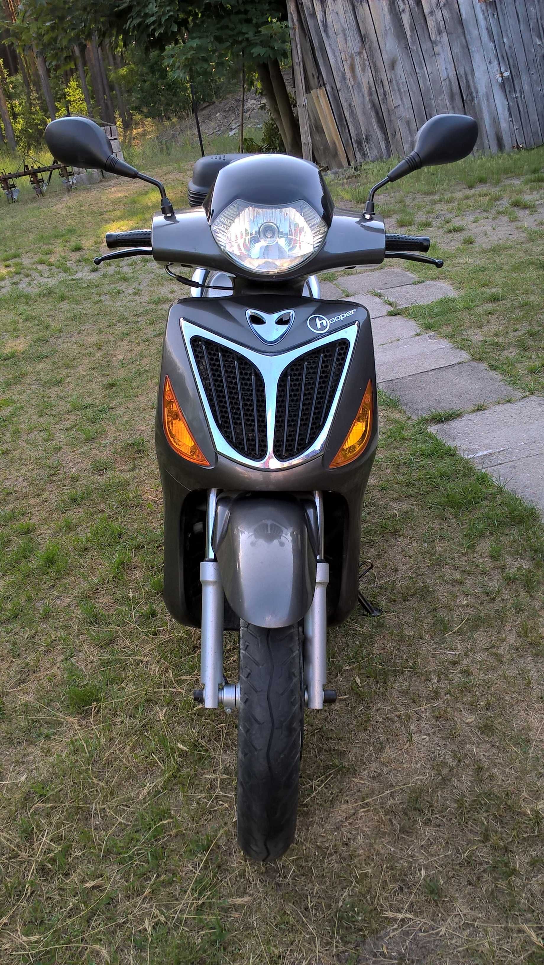 Skuter 125 cm CF MOTO + duży kufer