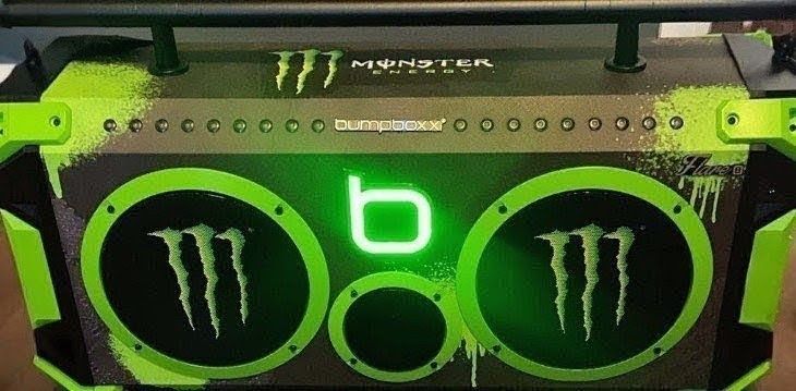 Boombox flare 8 monster