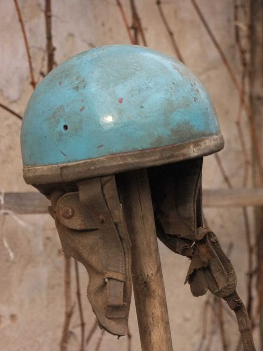 Kask orzeszek okres PRL