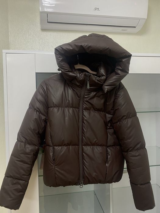 Курточка трендового шоколадного кольору