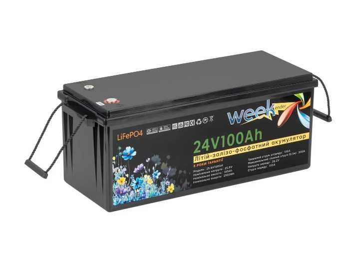 Акумулятор Гелевий / Літій-залізо-фосфатний Weekender 100 Ah 12.8