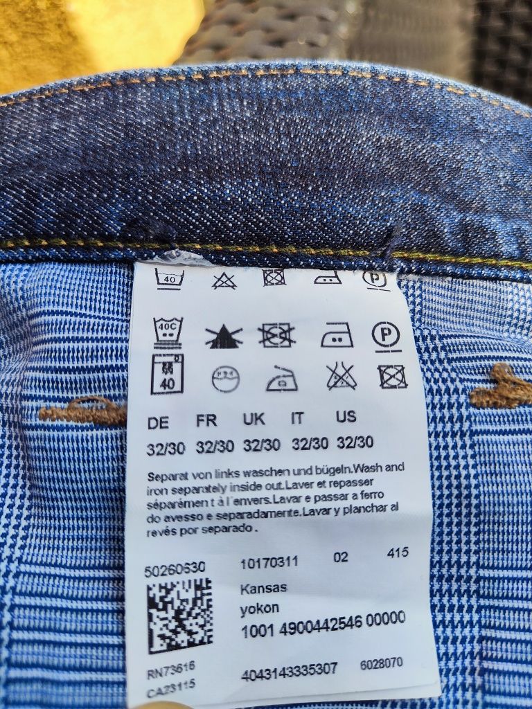 Oryginalne Spodnie Hugo Boss Kansas Yokon Jeans Lato