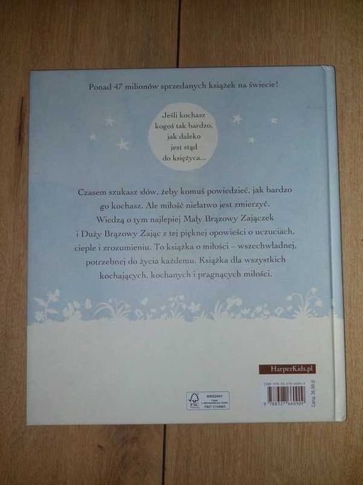 Sam mcbratney anita jeram ksiazka nie wiesz jak bardzo cie kocham