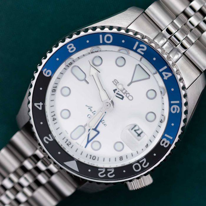 Seiko 5 Sports Automatic GMT 42mm SSK033K1 NOWY FullSet GwarancjaFV23%