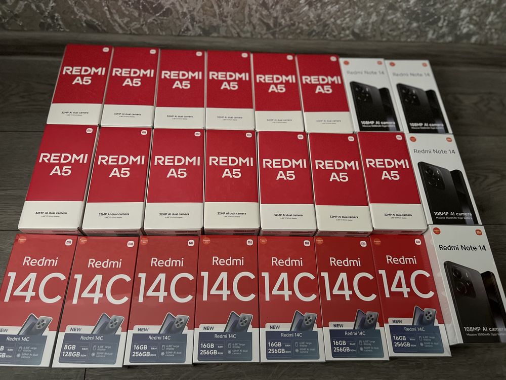 АКЦІЯ!НОВІ! Redmi A5, Redmi 14C, Note 14! ОПТ!РОЗДРІБ!