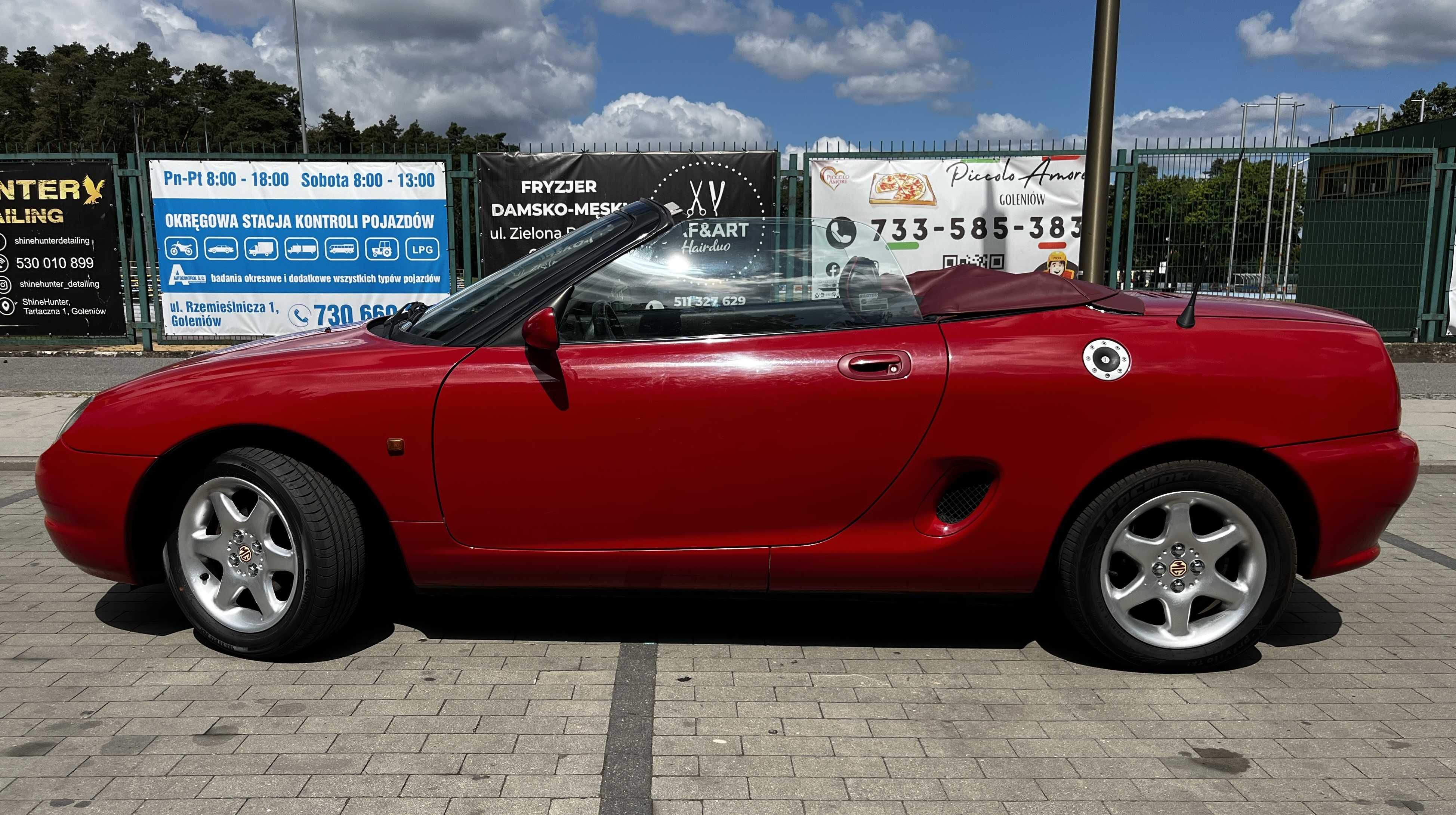 ROVER MGF kabriolet 1.8 120KM HARD TOP napęd na tył