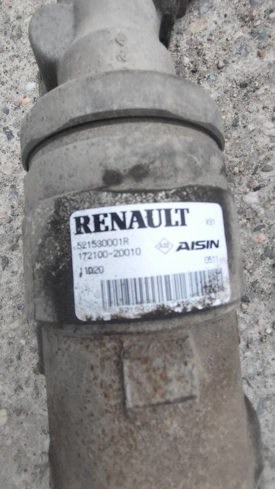 Renault Laguna 3 III 4 control siłownik belki skrętu